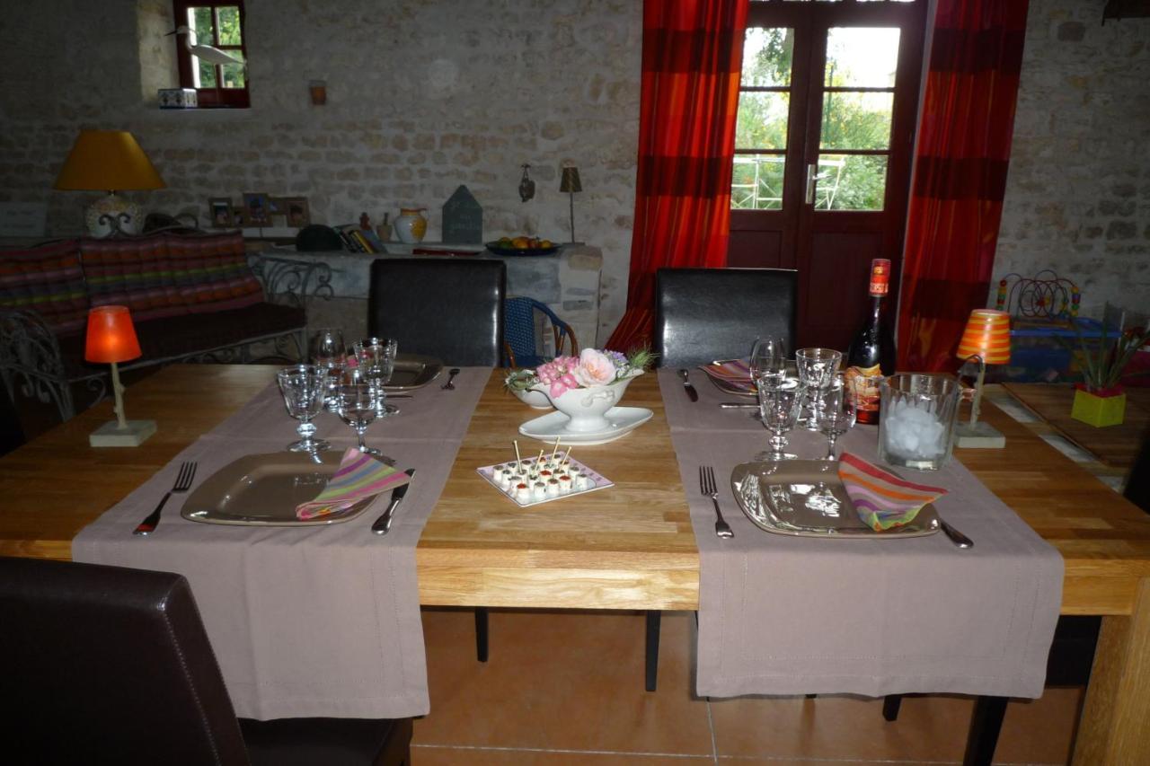 Bed and Breakfast Le Logis De La Poupeliere Vouhé Esterno foto